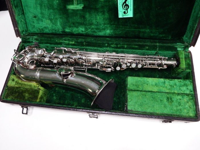 Conn Nickel Plated C Melody Saxophone #111474