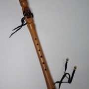 Tan-colored wood Native American Flute